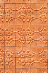 terracotta background