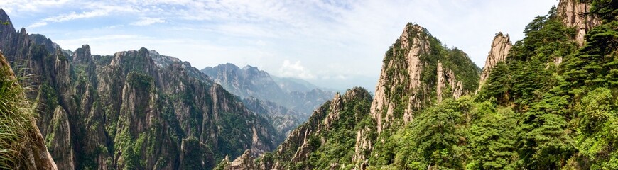 Huang Shan Gebirge in der Anhui Provinz