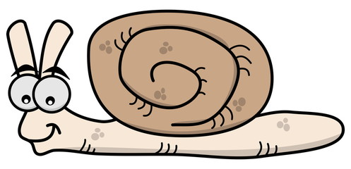 smiling snail