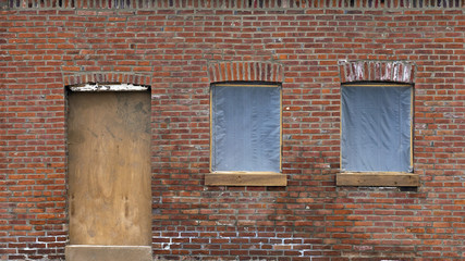 architectural background of a old brick building
