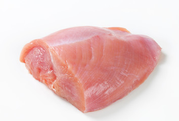 Raw turkey breast