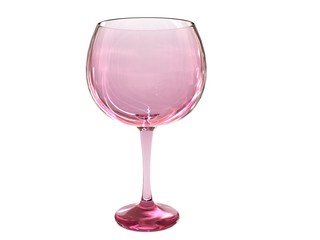 glass render in pink tones