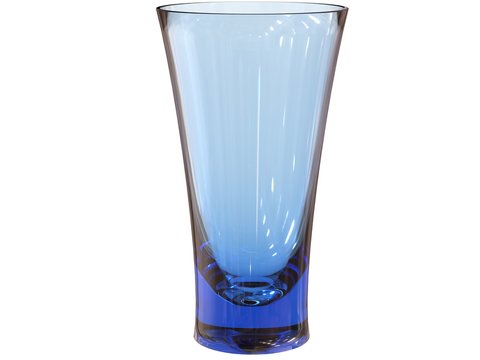 glass render in blue tones