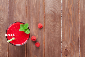 Raspberry smoothie