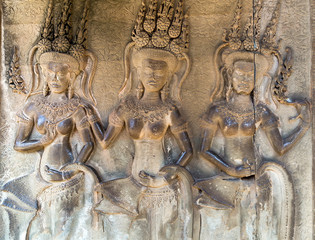 Apsaras decoration, Cambodia