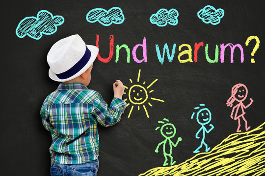 Kinderzeichnung - Und warum?