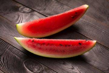 Fototapeta na wymiar Sliced watermelon