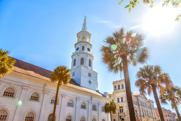 Naklejka premium Chruch in Charleston, South Carolina