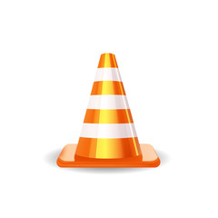 Traffic Cone. Vector illustration