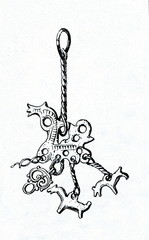 Livonian pendant (12-14 centuru, Latvia, Martinsala)