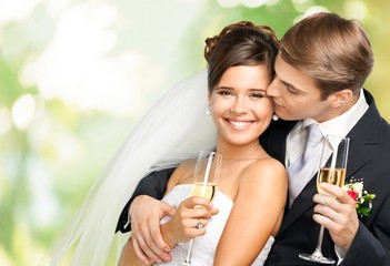 Wedding, Bride, Couple.