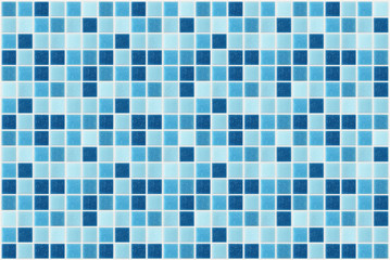 small square tiles of blue color