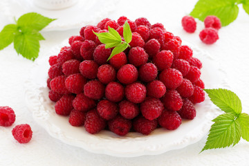 Chocolate raspberry mousse cake 