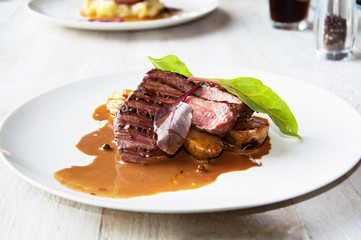 Grilled pork tenderloin