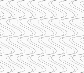 Fototapeta na wymiar Flat gray with slim vertical waves