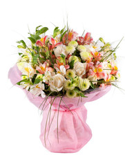 Spring flowers bouquet