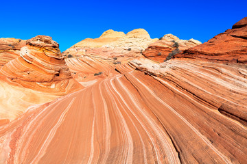 Utah-Arizona-Vermillion Cliffs Wilderness-North Coyote Buttes-The Wave