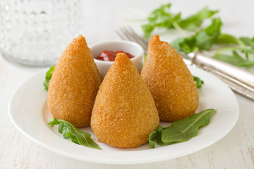 appetizer on white plate