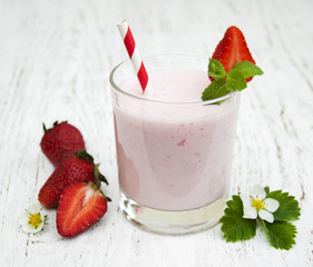 Strawberry yogurt