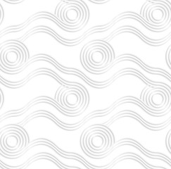 Paper white rolling spools