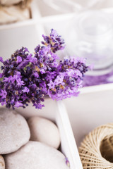 Obraz na płótnie Canvas Spa with lavender