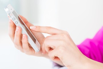 Phone, smart, hand.