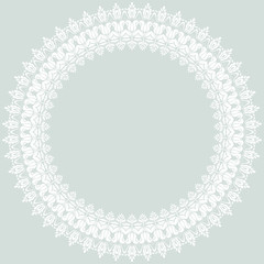 Orient Abstract Vector Pattern