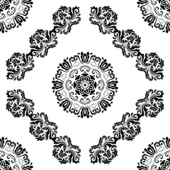 Damask Seamless Vector Pattern