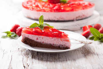 Strawberry cake