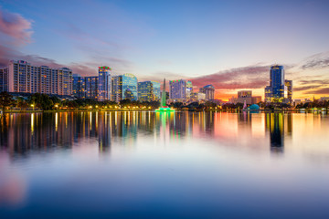 Fototapeta premium Orlando Skyline
