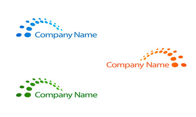 abstract, finance, bubble, motion, connecting, internet, vector, logo