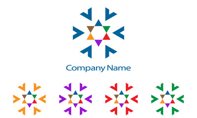 Fototapeta premium abstract, arrow, brand, motion, medical, vector, logo