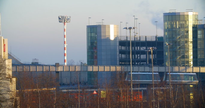 Scenic View of Dusseldorf Airport