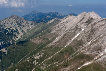 Panoramic view to Banski Suhodol Peak and Koncheto, Pirin Mountain, Bulgaria