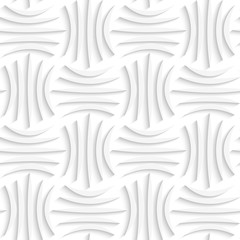 White paper 3D five stripes