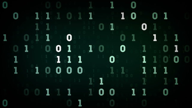Binary Data Fields Green