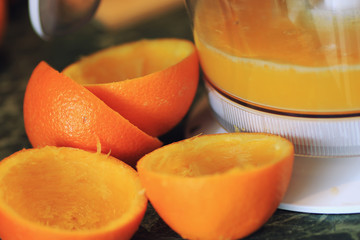 fresh orange juice Breakfast