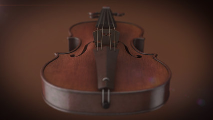 Violin music instrument