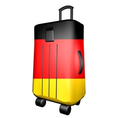 Germany suitcase