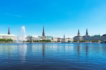 Hamburger Binnenalster © Engel Drohnenpilot