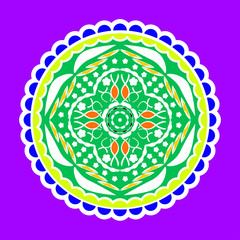 Круговой узор