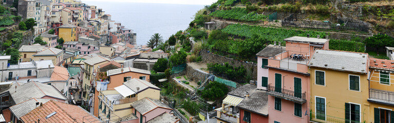 The village of Manarola on Cinque Terre