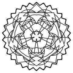 Круговой узор