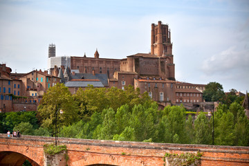 View of the Albi, France