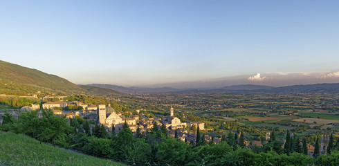 Fototapeta premium Assisi, Rocca Maggiore