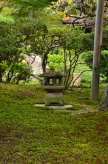 Japanese garden 日本庭園　石灯篭