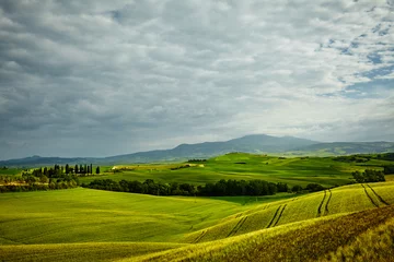 Fotobehang Toscaanse heuvels © ZoomTeam