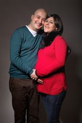 pregnant couple