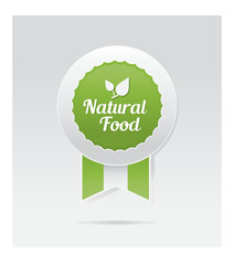 Natural food badge