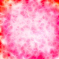 illustration of abstract background blurred magic neon lights